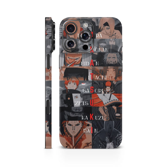 Akatsuki Members Anime Mobile Skin