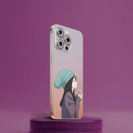 Anime Girl Mobile Skin