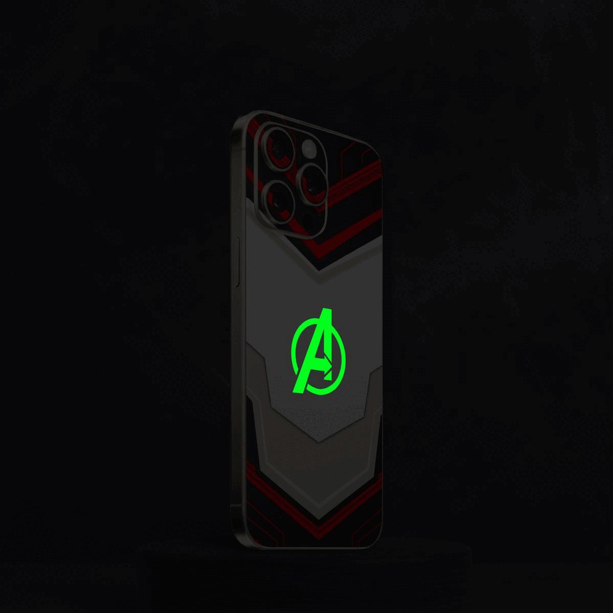 Avengers Neon Mobile Skin Avengers Neon Mobile Skin