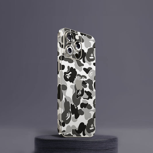 Bape Grey Camo Mobile Skin