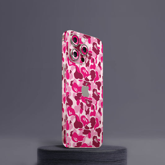 Bape Pink Camo Mobile Skin