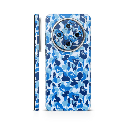Bape Blue Camo Mobile Skin