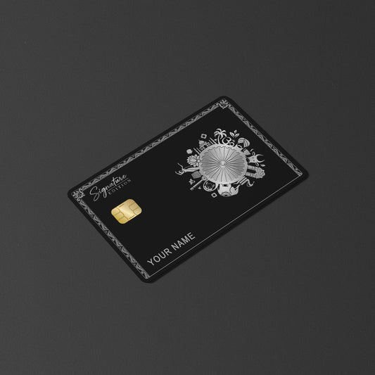 Bharat Platinum Signature Edition Card Skin