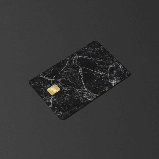 Black Marble Card Skin