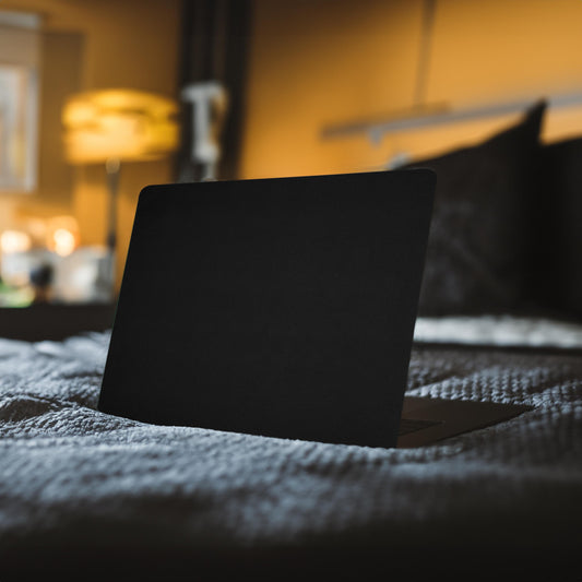 Black Matte Laptop Skin