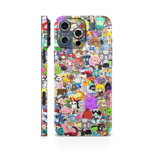 Cartoon Abstract Mobile Skin