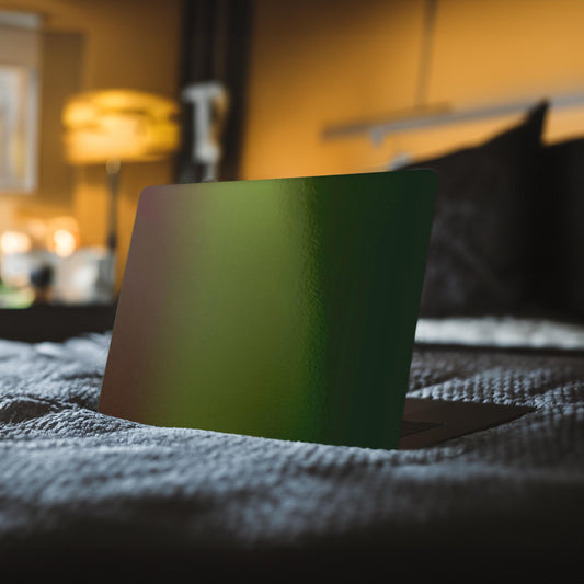 Chameleon Maroon Green Laptop Skin