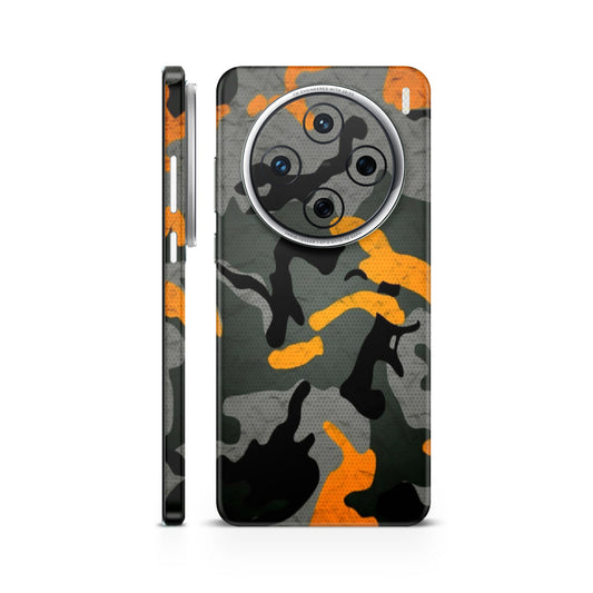 Combat Orange Camo Mobile Skin