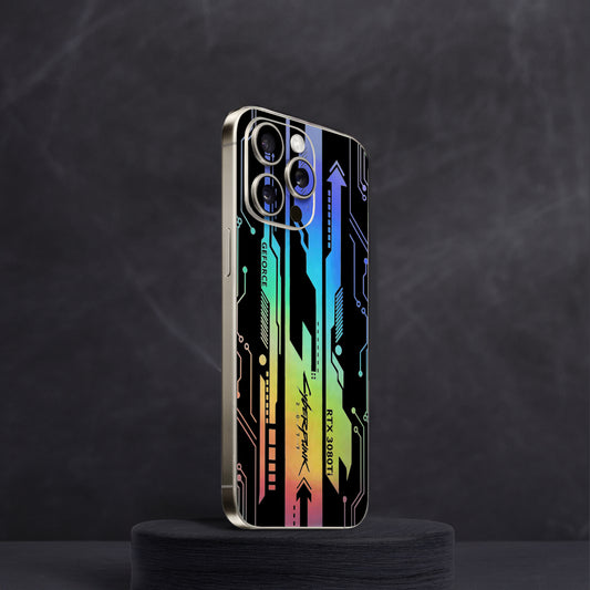 Cyberpunk V1 Dark Holo Mobile Skin