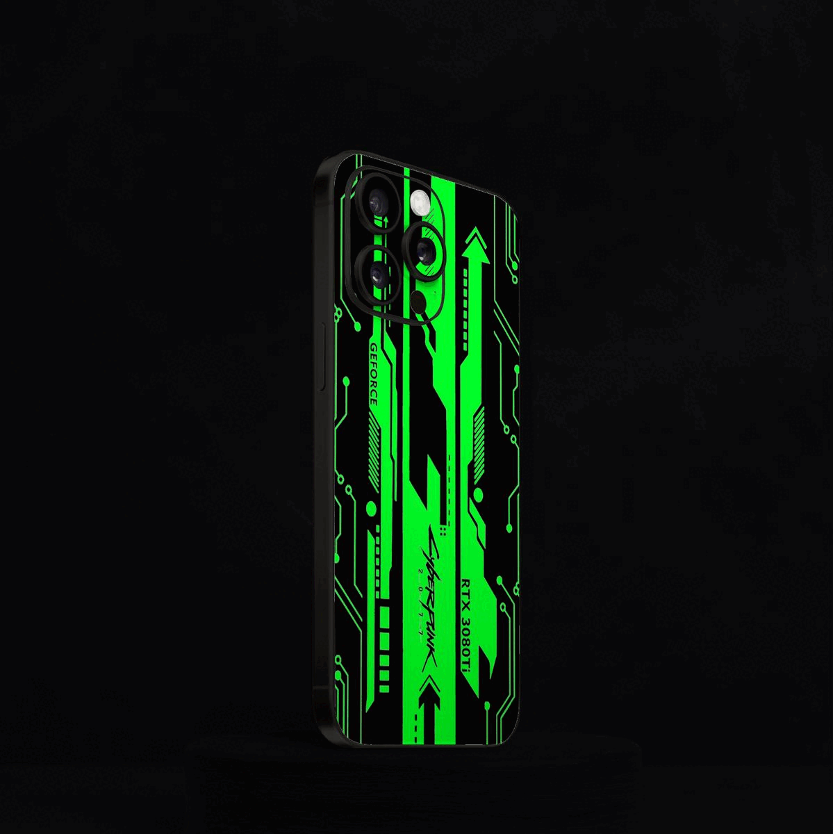 Cyberpunk V1 Dark Neon Mobile Skin Cyberpunk V1 Dark Neon Mobile Skin