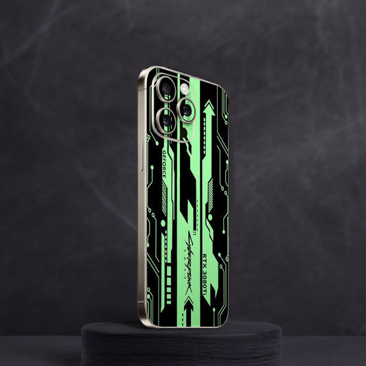Cyberpunk V1 Dark Neon Mobile Skin