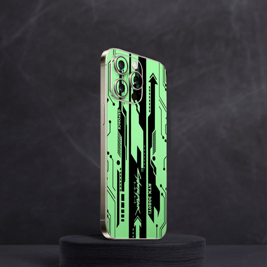Cyberpunk V1 Neon Mobile Skin