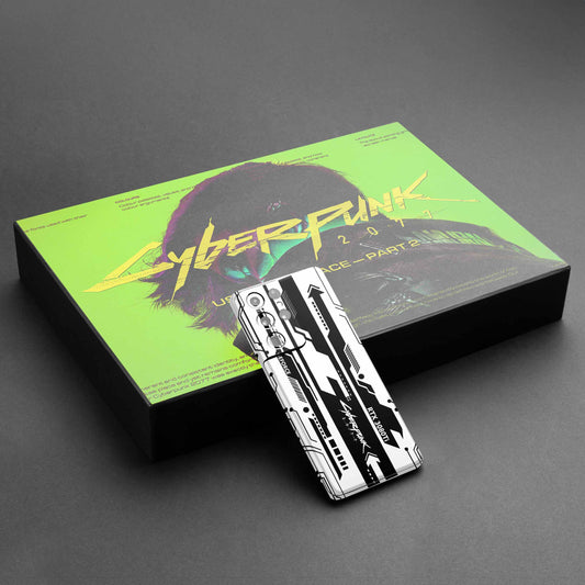 Cyberpunk V1 White Mobile Skin