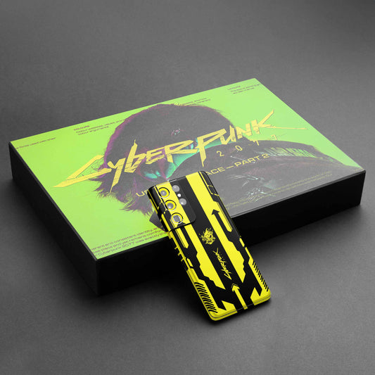 Cyberpunk V2 Yellow Mobile Skin