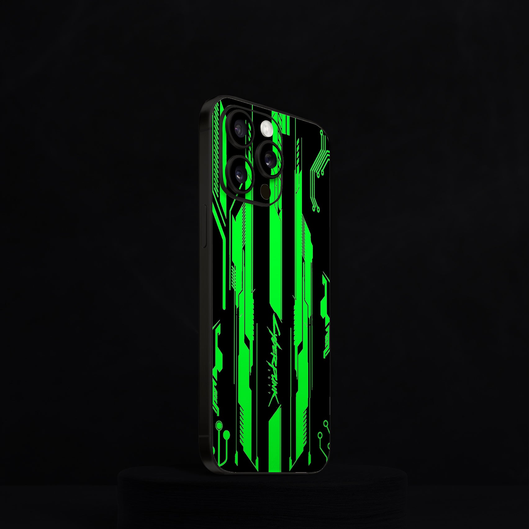 Cyberpunk V3 Dark Neon Mobile Skin Cyberpunk V3 Dark Neon Mobile Skin