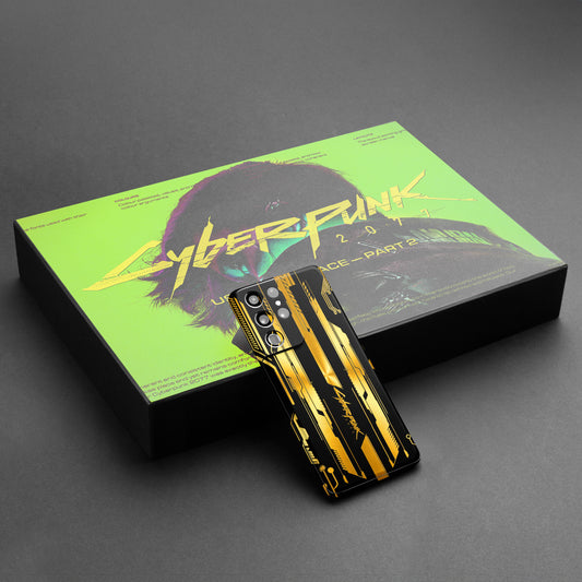 Cyberpunk V3 Gold Mobile Skin