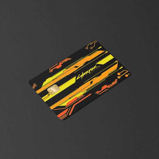 Cyberpunk V3 Orange Card Skin