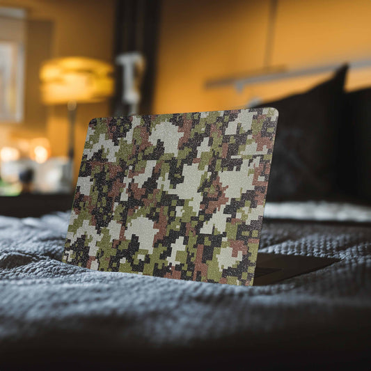Dark Green Camo Laptop Skin