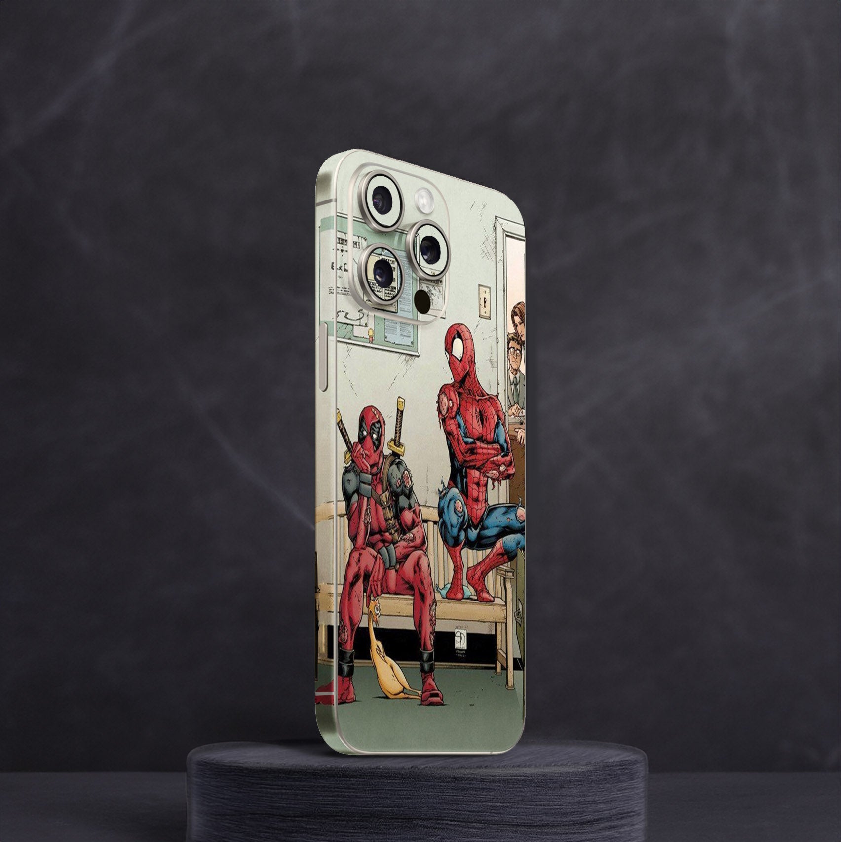 Deadpool Spiderman Mobile Skin Deadpool Spiderman Mobile Skin