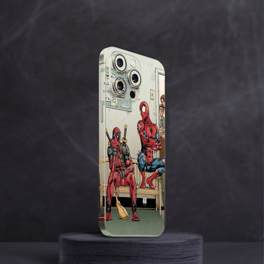 Deadpool Spiderman Mobile Skin