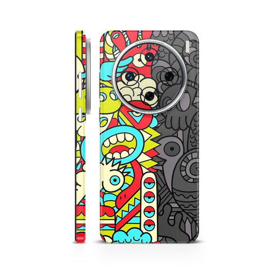 Dual Abstract Mobile Skin