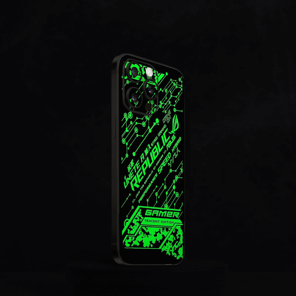 Gamer Neon Mobile Skin Gamer Neon Mobile Skin