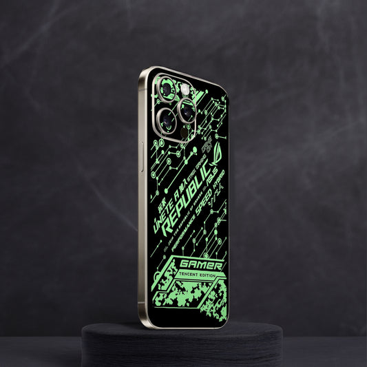 Gamer Neon Mobile Skin