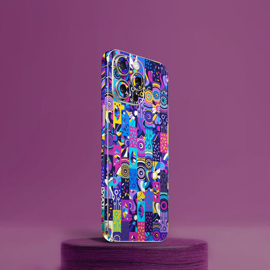 Geometric Art Mobile Skin