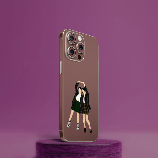Girl Bestfriend Art Mobile Skin