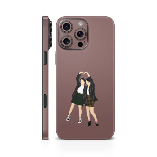 Girl Bestfriend Art Mobile Skin
