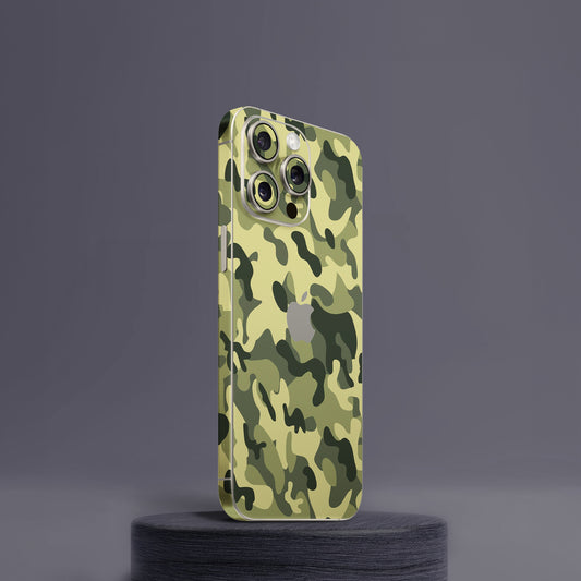Green Camo Mobile Skin