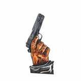 Gun Sticker Gun Sticker
