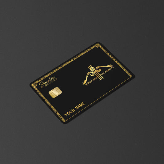 Hare Ka Sahara Gold Edition Card Skin