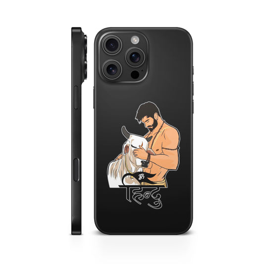 Hindu Art 7 Black Mobile Skin