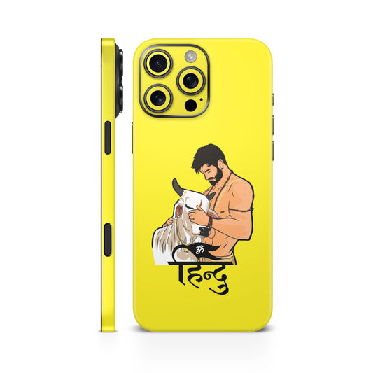 Hindu Art 7 Yellow Mobile Skin