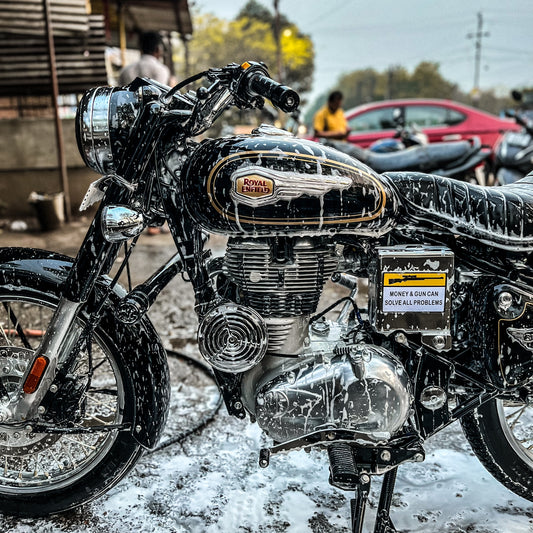 Money & Gun Can Solve All Problems Sticker Big Size