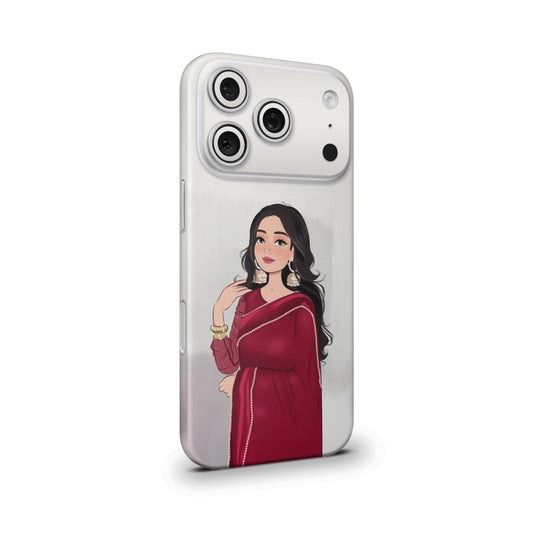 Indian Girl Art 1 Mobile Skin
