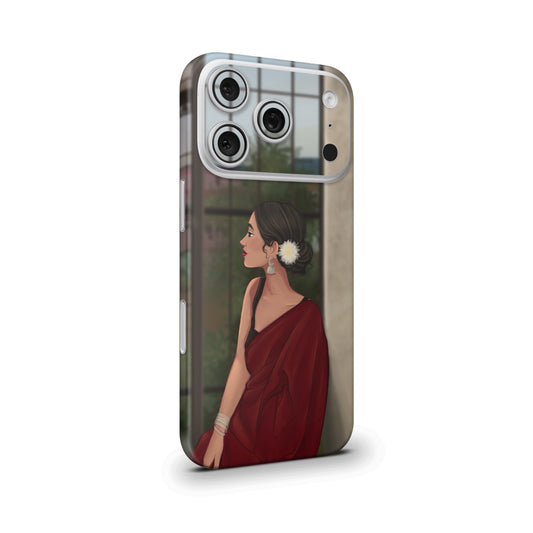 Indian Girl Art 2 Mobile Skin