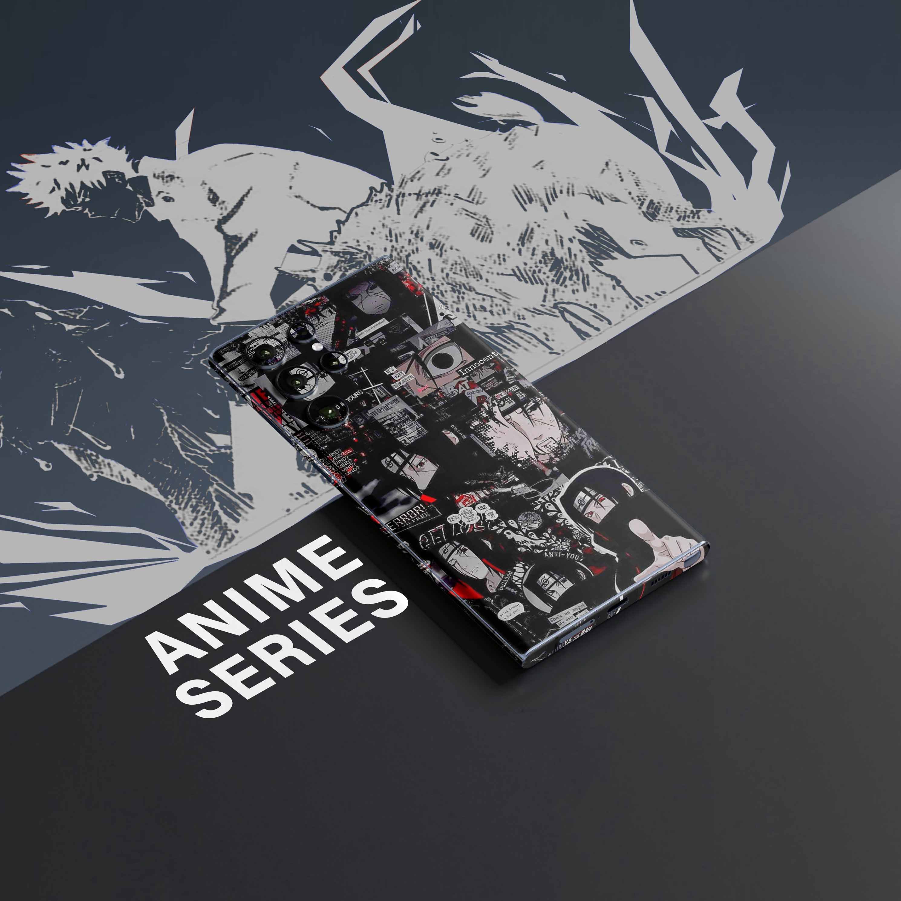 Itachi Uchiha Abstract Anime Mobile Skin – Wrap Shopee