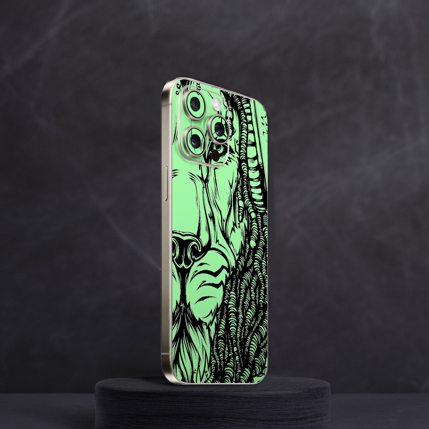 Lion Neon Mobile Skin Lion Neon Mobile Skin