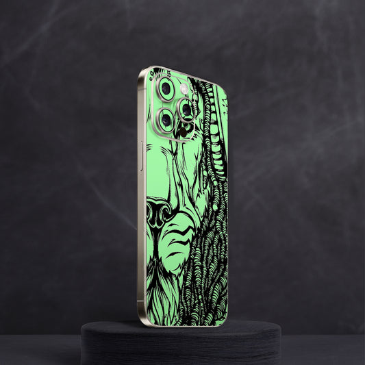 Lion Neon Mobile Skin