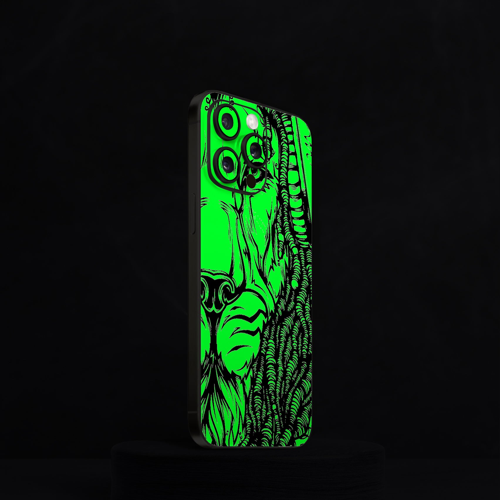 Lion Neon Mobile Skin Lion Neon Mobile Skin