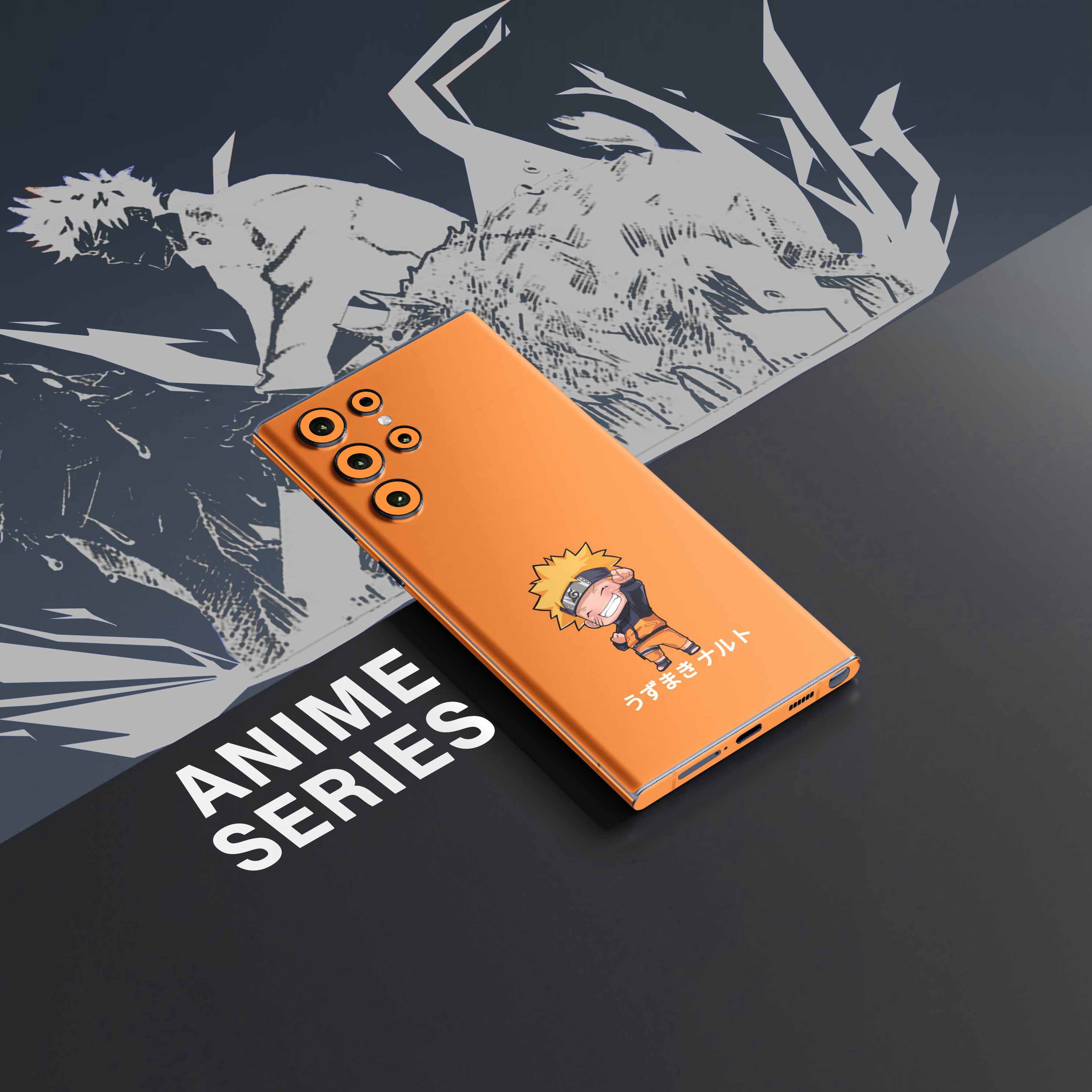 Little Naruto Anime Mobile Skin – Wrap Shopee - Main Image