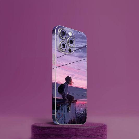 Lonely Girl Mobile Skin