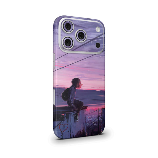 Lonely Girl Mobile Skin