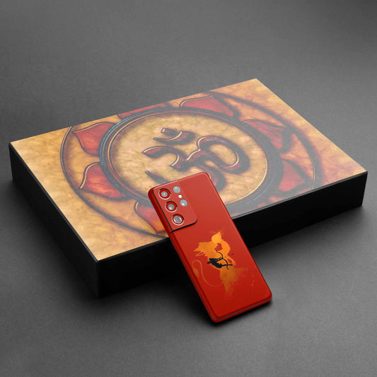 Lord Hanuman Art 3 Mobile Skin