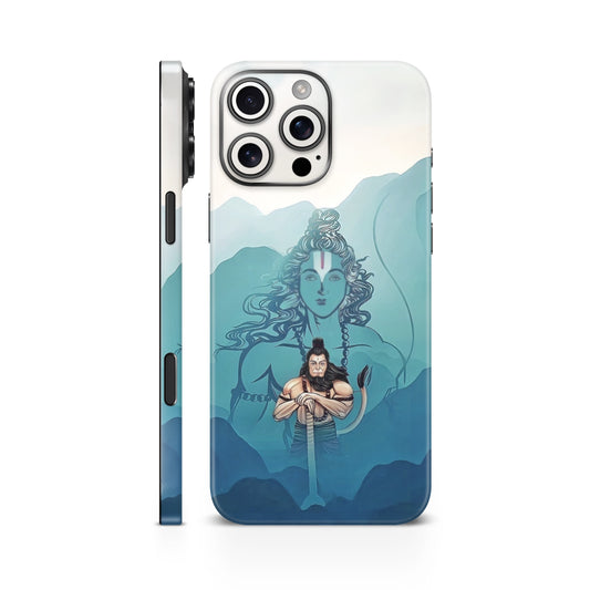 Lord Hanuman Art 5 Mobile Skin