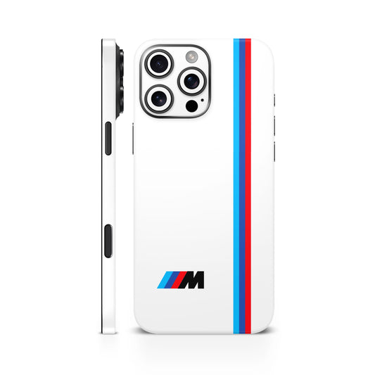 BMW M Power White Mobile Skin