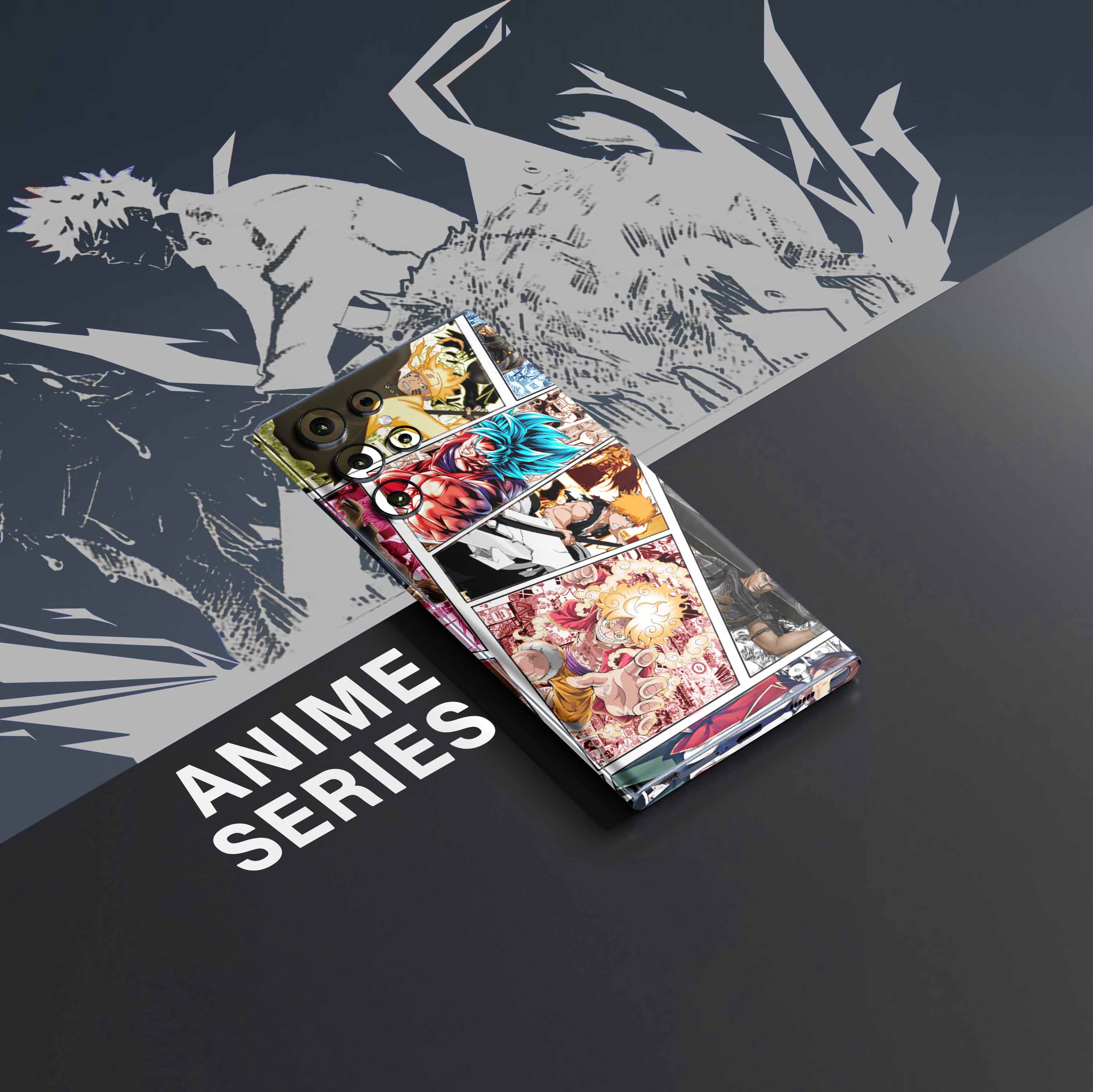 Magazine Cover Anime Mobile Skin Magazine Cover Anime Mobile Skin