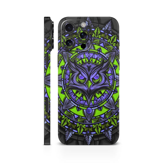 Mighty Owl Green Mobile Skin